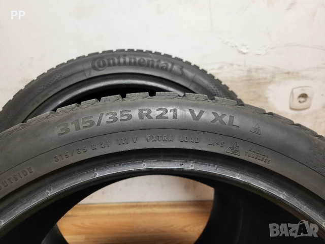 2 бр. 315/35/21 Continental / зимни гуми, снимка 8 - Гуми и джанти - 52265573