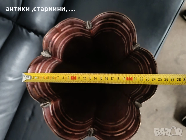 Медна поставка за чадъри , снимка 5 - Антикварни и старинни предмети - 53501822