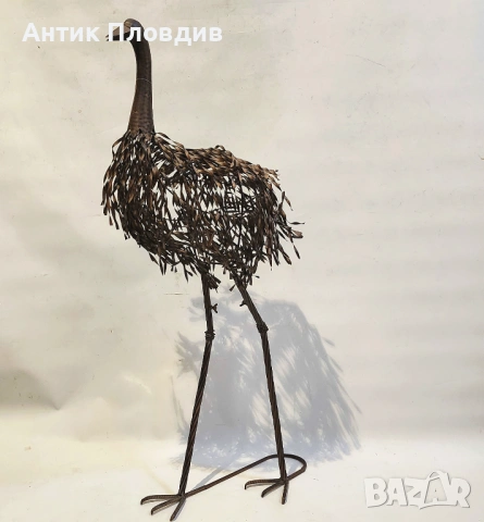 Комплект метални скулптури „Ему“, снимка 7 - Градински мебели, декорация  - 53382874