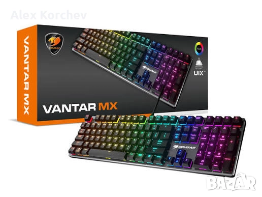 Cougar vantar mx RED, в перфектно състояние, като чисто нова., снимка 2 - Клавиатури и мишки - 52514390