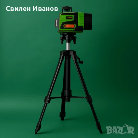 4D Лазерен Нивелир от Ново Поколение с 360° Покритие (включена тринога)  Идеален избор за професиона, снимка 2 - Куфари с инструменти - 50991156