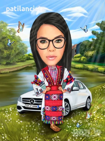 КАРИКАТУРИ И ЖАРЖОВЕ за поводи, снимка 2 - Картини - 47205740