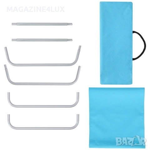 Градински сгъваем туристически стол – преносим плажен стол с чанта, снимка 3 - Градински мебели, декорация  - 53105914