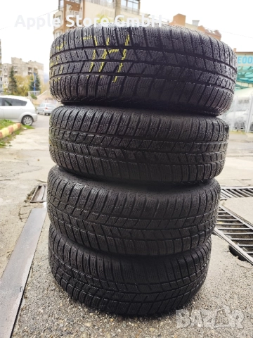 Зимни гуми 215/65/17 Barum Polaris 5 + железни джанти VAG груп., снимка 2 - Гуми и джанти - 52379619