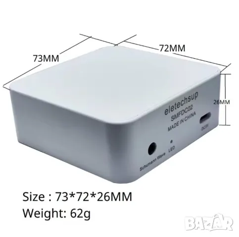 Schumann Pulse Generator 7.83 Hz Pure Sine Wave + 3.5mm Output for Oscilloscope & External Antenna, снимка 7 - Други - 49007533