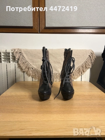 Дамски ботуши на ток Axel, снимка 5 - Дамски ботуши - 52660318