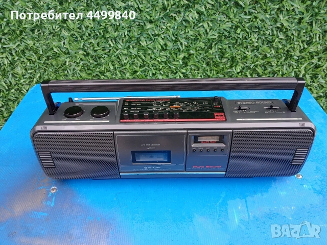 ПРОДАВАМ МНОГО ЗАПАЗЕН КАСЕТОФОН ( HITACHI TRK- 650E ) , снимка 2 - Радиокасетофони, транзистори - 53281901