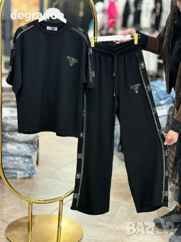  ♣️Дамски Комплект Guess с Блестящи Камъчета