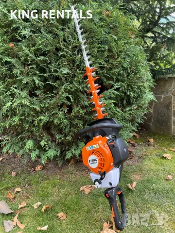 Под Наем! Бензинов храсторез - Stihl HS 82 R, снимка 2 - Градинска техника - 47069661