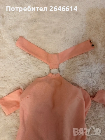 Дамско боди в розово, снимка 2 - Корсети, бюстиета, топове - 53390331