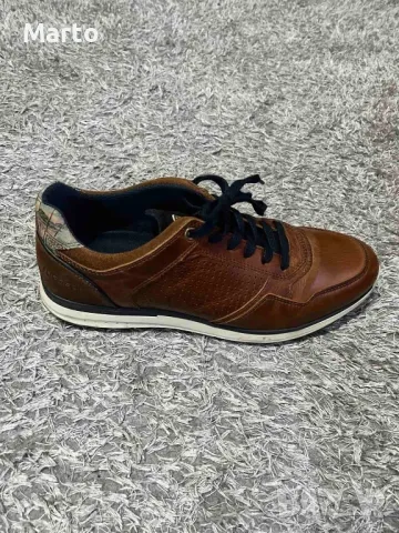 Togoshi мъжки кожени обувки, снимка 3 - Ежедневни обувки - 50441107