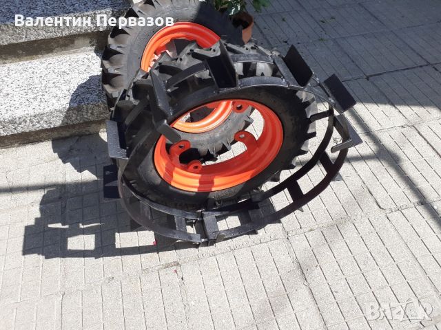 Желязни колела за оран за сръбски мотокултиватор  ИМТ, снимка 4 - Градинска техника - 46126065