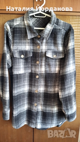 Дамска риза в каре