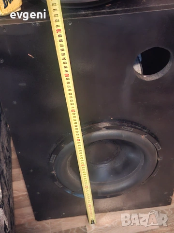 Субуфер FatBoy Crunch Drive Series 12" с кутия – Мощен Бас, снимка 5 - Тонколони - 53141058