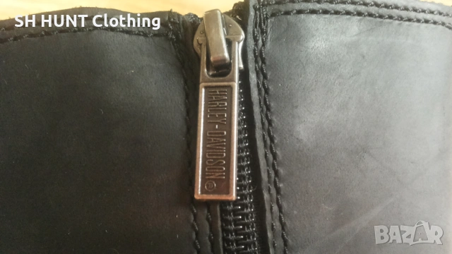 HARLEY DAVIDSON Scout Boot Leather размер EUR 45 обувки естествена кожа - 2391, снимка 12 - Мъжки боти - 53866371