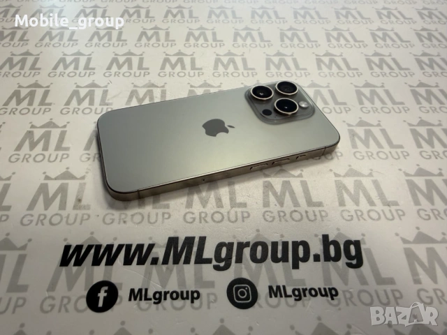 #MLgroup предлага iPhone 15 Pro 256GB Black 87%, втора употреба., снимка 3 - Apple iPhone - 53781944