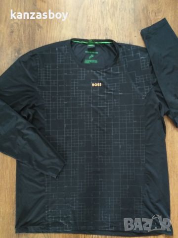 BOSS GREEN  Longsleeve Togn Active - страхотна спортна блуза КАТО НОВА 2ХЛ, снимка 7 - Спортни дрехи, екипи - 46696167