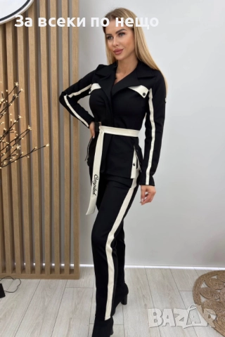 Дамски Памучен Сет Сако И Панталон Братан VL-167