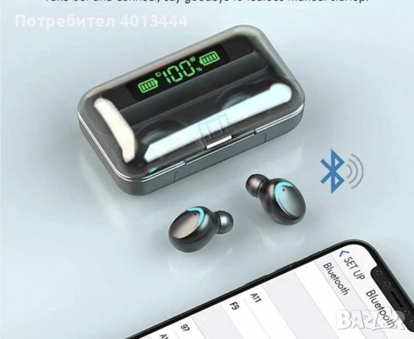 Нови bluetooth безжични слушалки , снимка 4 - Безжични слушалки - 45672528