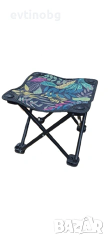 Преносима сгъваема табуретка за къмпинг, туризъм, риболов, плаж, снимка 3 - Оборудване и аксесоари за оръжия - 53904124
