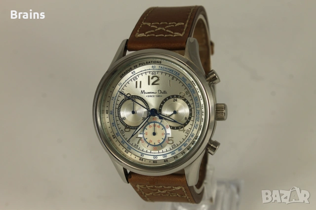 MASIMMO DUTTI Italy Мъжки Ръчен Кварцов Хронограф 