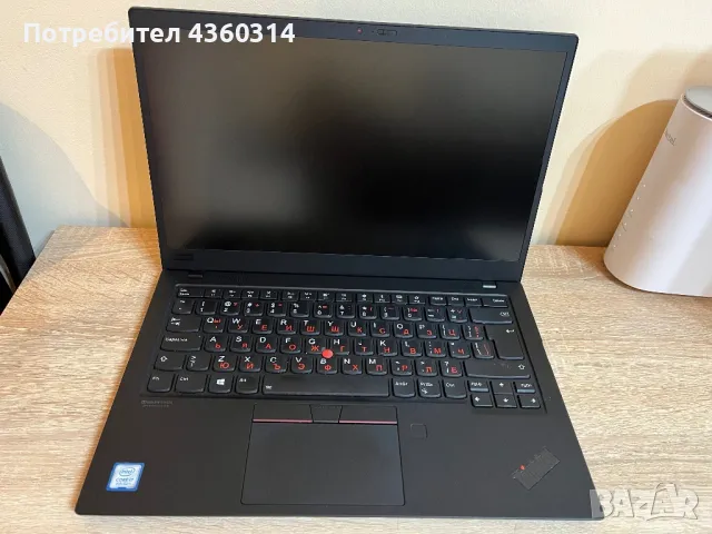 Lenovo ThinkPad X1 Carbon 7th gen, снимка 1 - Лаптопи за работа - 48708980