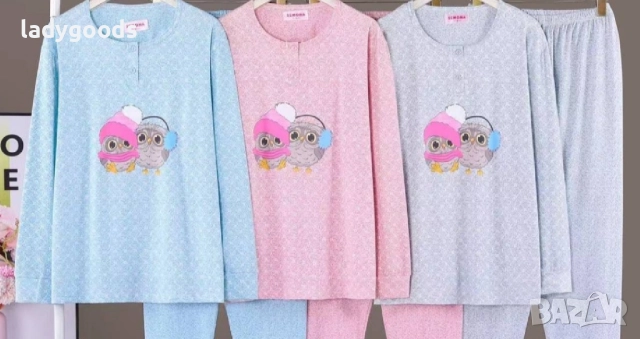 -21%!!! Пижами.Дамски-памук,модел 290., снимка 2 - Пижами - 52248905