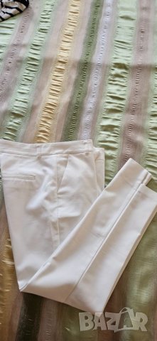 Бял панталон, S размер, снимка 2 - Панталони - 45544363
