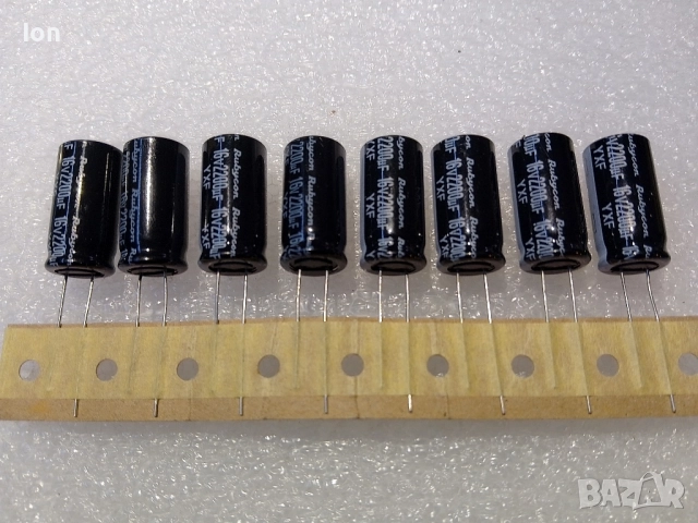 Ел. кондензатори Rubycon, Nichicon и други...