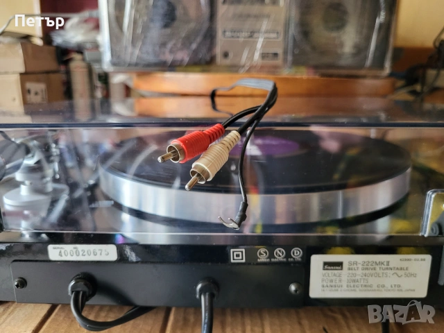 Sansui SR-222MKII .Грамофон със кашона, снимка 8 - Грамофони - 54087780
