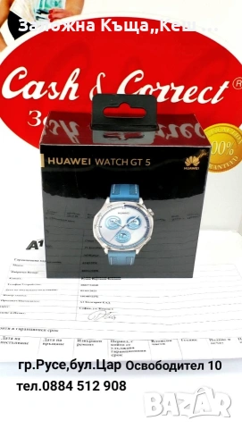 Huawei Watch GT 5 46 mm. Нов.Гаранция.Цена 150 €.