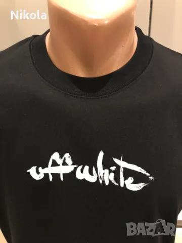 OFF-WHITE™ Paint Arrow Slim тениска, размер: S, снимка 5 - Тениски - 48678157