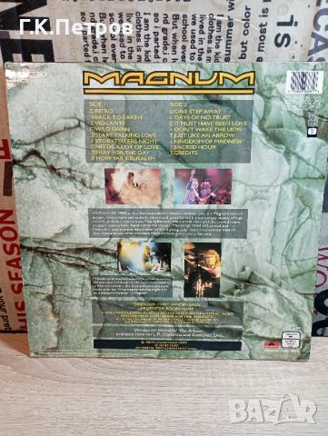 "Magnum" On The Wings Of Heaven.LIVE" (CD Video), снимка 2 - CD дискове - 46398460