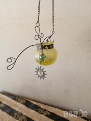 Висящ свещник, снимка 2 - Декорация за дома - 54202143
