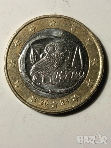 1 евро Гърция 2023г.
