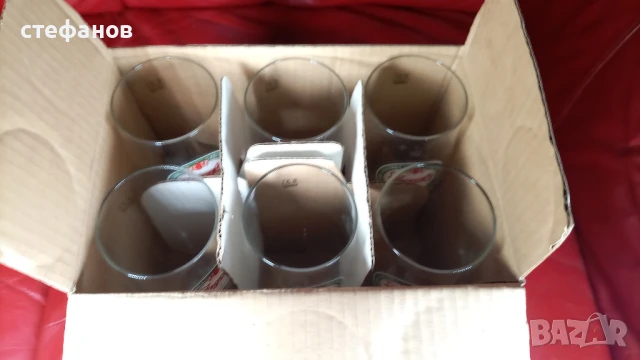 Бирени чаши Загорка в кашончето си, 300 мл, 6 бр, снимка 5 - Чаши - 51142726
