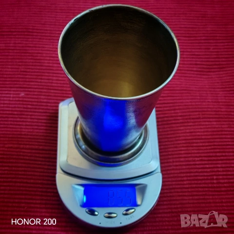 Стара сребърна чаша с позлата СССР. , снимка 8 - Антикварни и старинни предмети - 53943805