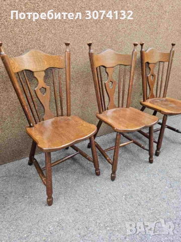 Трапезни столове в стил Рустик , снимка 3 - Столове - 52776311