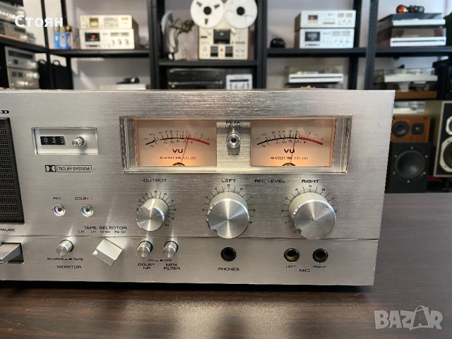 Vintage триглав дек Akai , снимка 4 - Декове - 54148098