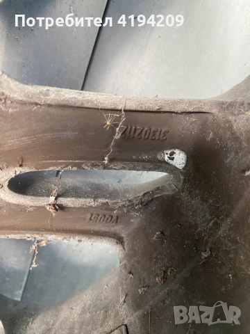 508 1 брой джанта Peugeot 508, снимка 6 - Гуми и джанти - 51774915