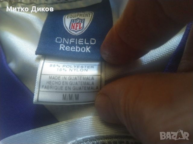 Brett Favre Minnesota Vikings NFL тениска №4 Reebok американски футбол размер M, снимка 9 - Други спортове - 45795938