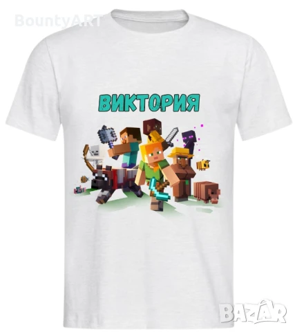 Тениска Minecraft /Майнкрафт, снимка 1