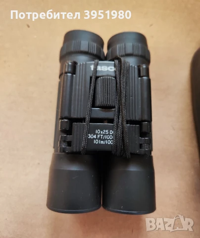 Бинокъл TASCO 10*25, снимка 2 - Оборудване и аксесоари за оръжия - 50718765