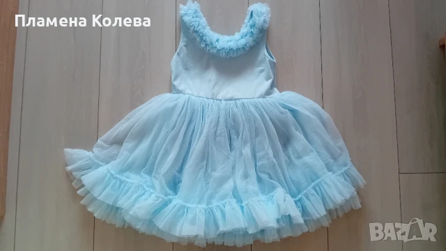 Рокля с ефектни къдри 5-6 години