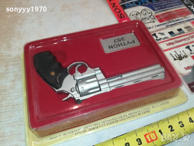 PYTHON-КОЛЕКЦИОНЕРСКИ ПИСТОЛЕТ 1212250728, снимка 3 - Колекции - 52745485