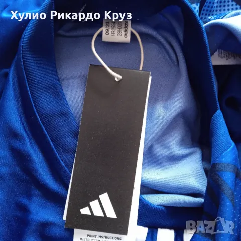 ЛЕВСКИ БЕЗ ПАЛМИ 176/S НОВА С ЕТИКЕТ 2023-24 официална фланелка Адидас LEVSKI ADIDAS, снимка 2 - Футбол - 49024010