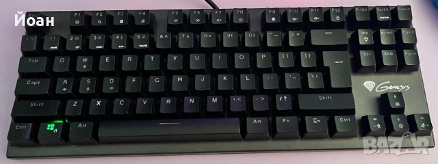 Геймърска клавиатура Genesis Thor 300 TKL, снимка 2 - Клавиатури и мишки - 53862664