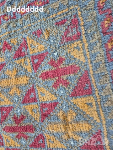 Стар молитвен Персийски килим, снимка 4 - Антикварни и старинни предмети - 53292847