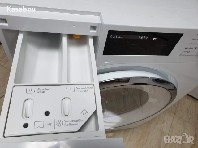 Miele 9кг 1600rpm Wi-Fi TwinDos Пералня Миеле 12м Гаранция, снимка 7 - Перални - 52888271