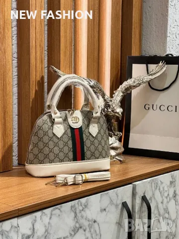 Дамски Кожени Чанти ✨ Gucci , снимка 9 - Чанти - 49590692